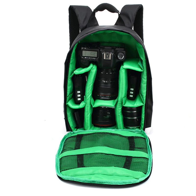 Mochila Para Câmera Impermeável Com Compartimentos Mochila De Vídeo De Alta Qualidade