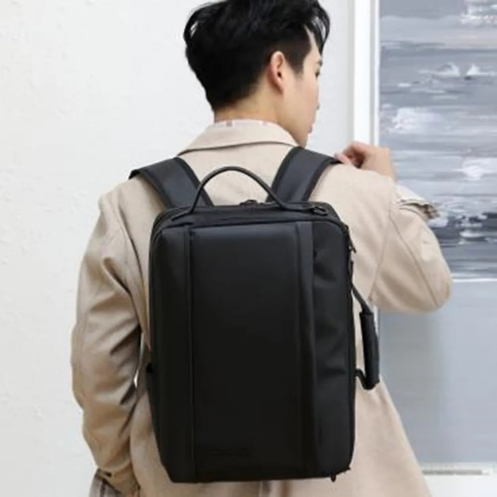 Mochila De Estudos Impermeável Para Homens Bolsa Multifuncional De Grande Capacidade