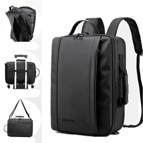Mochila De Estudos Impermeável Para Homens Bolsa Multifuncional De Grande Capacidade