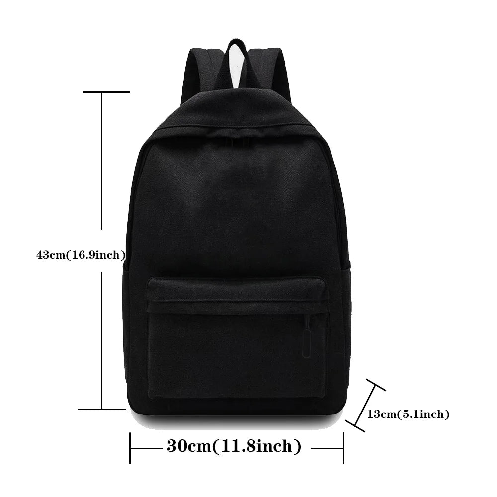 Mochila Escolar De Grande Capacidade De Alta Qualidade  Com Chaveiro Bolsa Casual