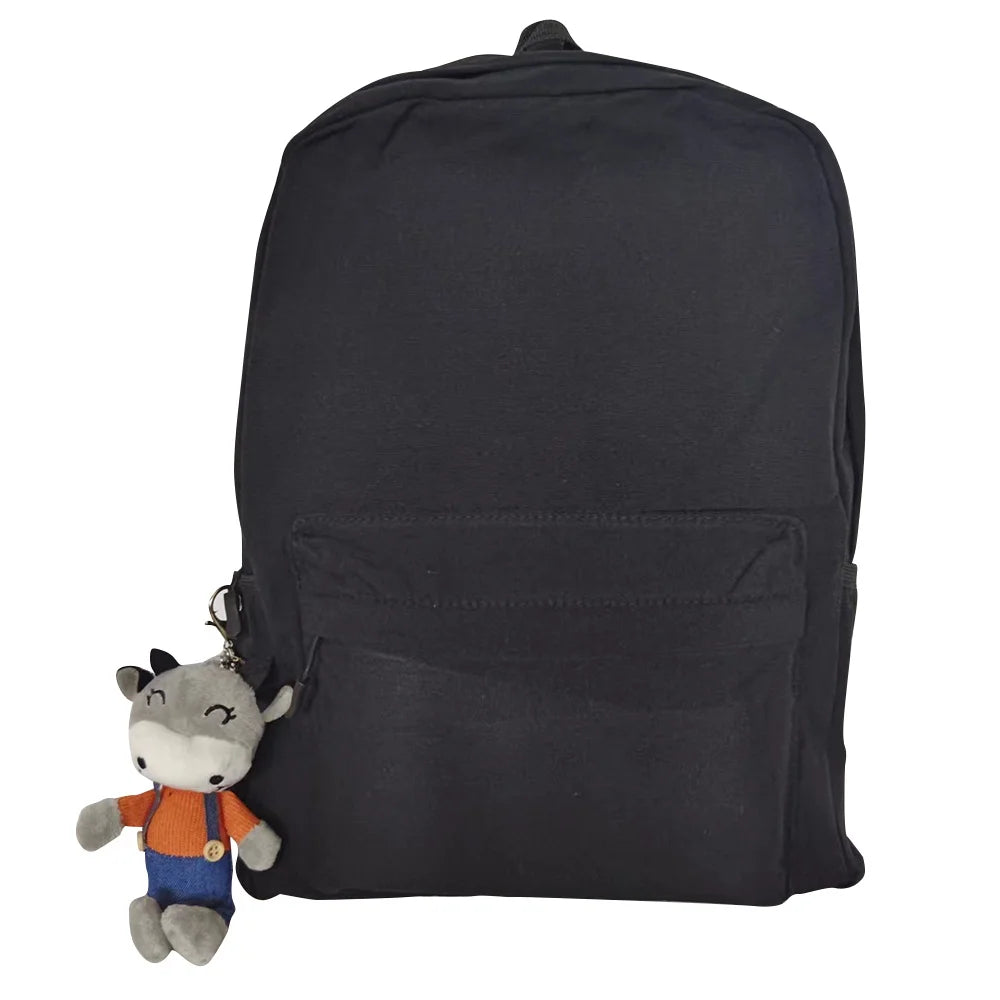 Mochila Escolar De Grande Capacidade De Alta Qualidade  Com Chaveiro Bolsa Casual