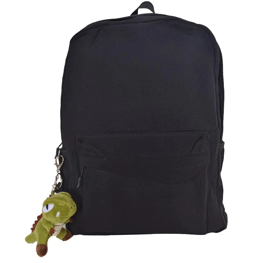 Mochila Escolar De Grande Capacidade De Alta Qualidade  Com Chaveiro Bolsa Casual