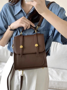 Mochila Versátil Para Passeio Duas Formas de Uso Bolsa Portátil Para Mulheres