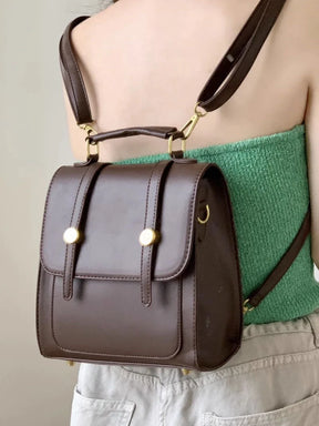 Mochila Versátil Para Passeio Duas Formas de Uso Bolsa Portátil Para Mulheres