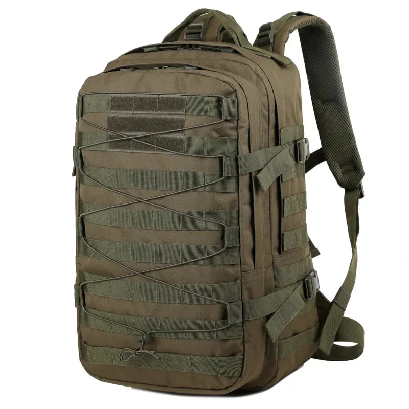 Mochila Tática Impermeável Montanhismo Acampamento De Grande Capacidade com Compartimentos