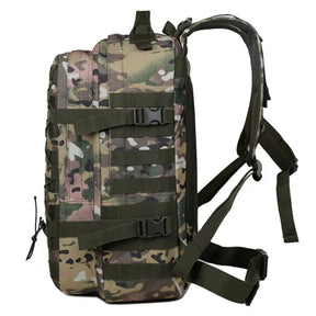 Mochila Tática Impermeável Montanhismo Acampamento De Grande Capacidade com Compartimentos