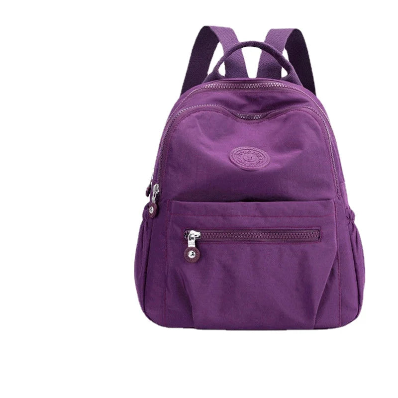 Mochila escolar Leve Versátil Com Alças Ajustáveis Para Meninas Bolsa De Viagem