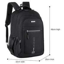 Mochila Grande Escolar Masculina com 5 Compartimentos