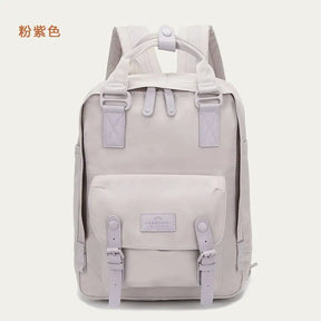 Mochila Multifuncional Impermeável Com Compartimentos Bolsa Para Viagens E Passeios Moda Versátil