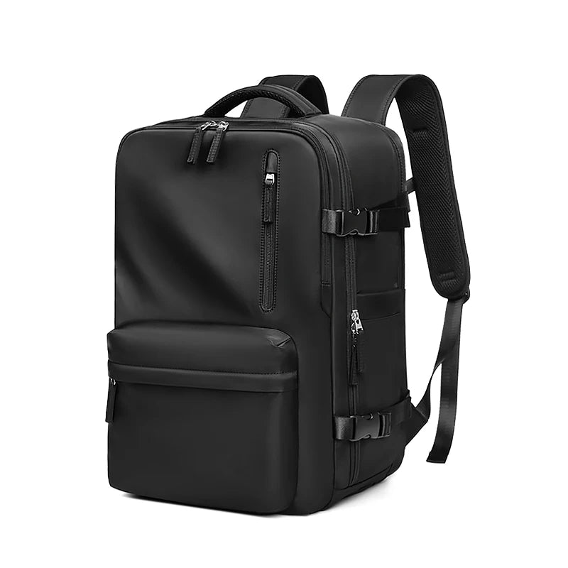 Mochila De Viagem Impermeável Com Carregamento USB Laptop com Compartimento De Sapato