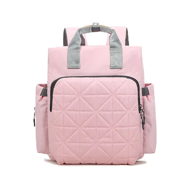Mochila Portátil Com Repartições Mochila Impermeável Cuidados Para Bebê