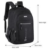 Mochila Escolar Masculina Impermeável Grande Espaçosa - Citybag