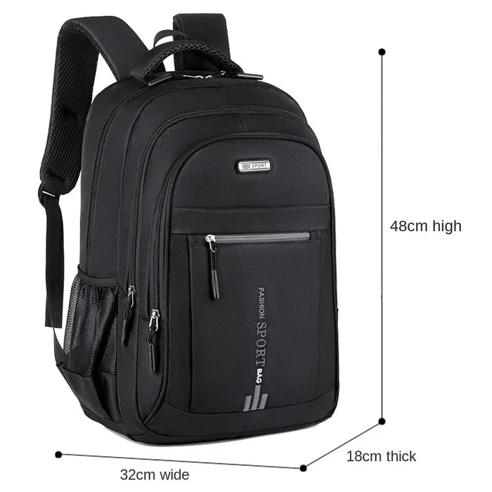 Mochila Escolar Masculina Impermeável Grande Espaçosa - Citybag