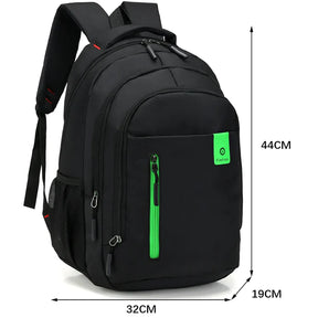 Mochila Escolar Masculina Impermeável Grande Vários Compartimentos - CityBag