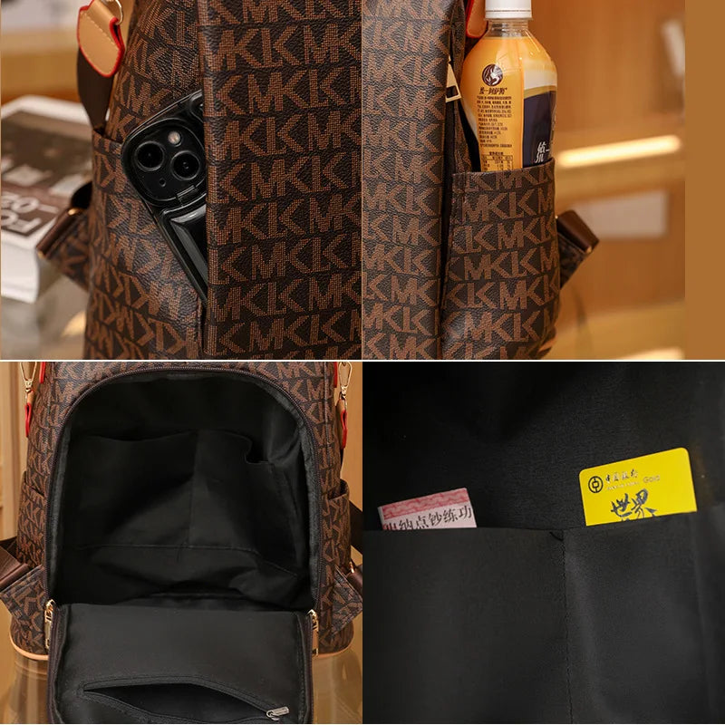Mochila Escolar Feminina Com Grande Capacidade