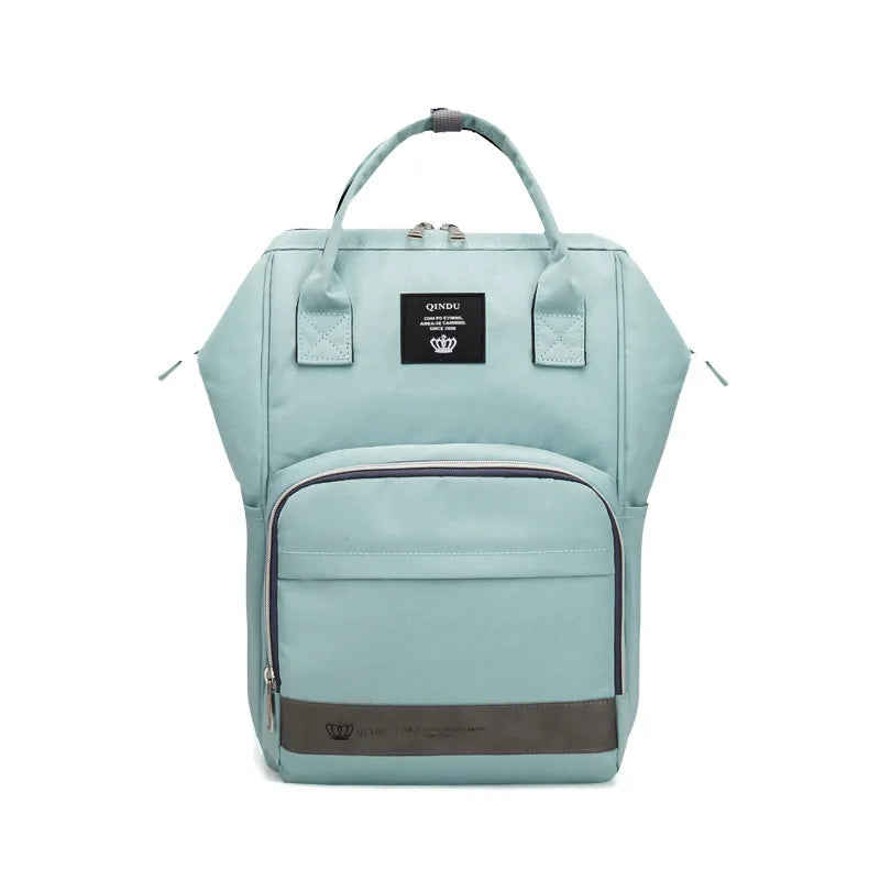 Mochila Para Mamães Saco De Fralda Multifuncional Portátil Bolsa Mamãe E Bebê