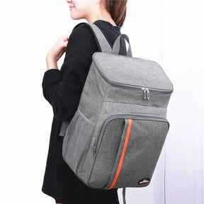 Mochila Térmica Impermeável Durabilidade De Alimentos  Caixa Refrigerada Mochila De Alta Qualidade