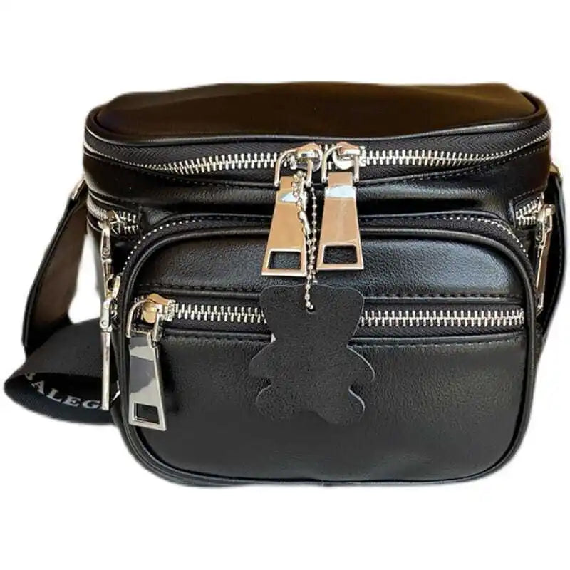 Mochila de Ombro Para Passeios Bolsa Casual Tendência Estilo Pochete