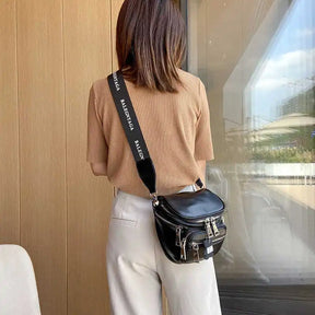 Mochila de Ombro Para Passeios Bolsa Casual Tendência Estilo Pochete