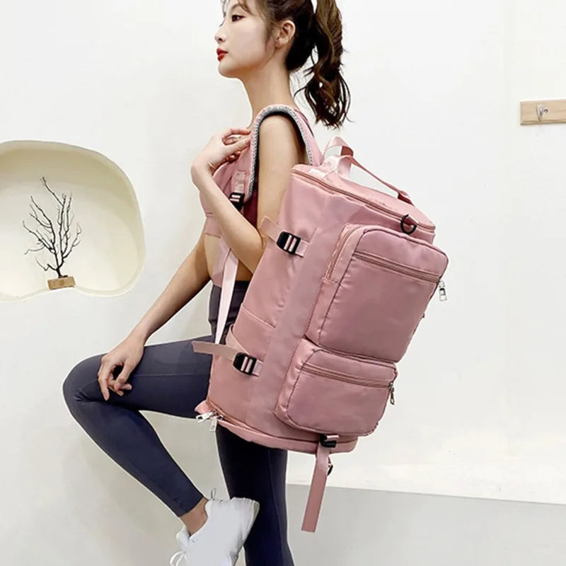 Mochila Para Viagem De Ombro Grande Capacidade Bolsa De Alta Qualidade Com Compartimentos