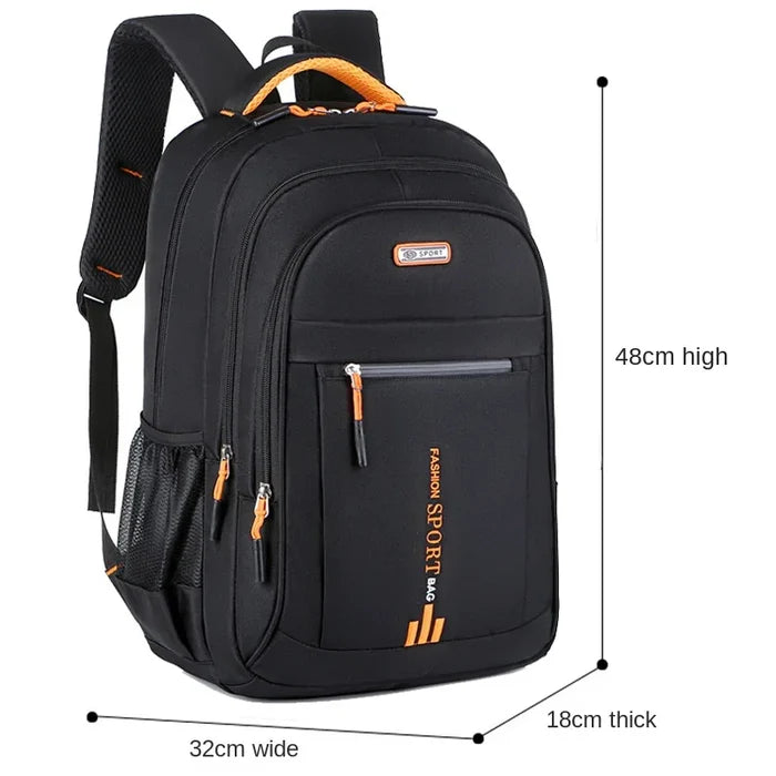 Mochila Escolar Masculina Impermeável Grande Espaçosa - Citybag