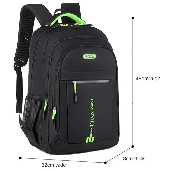 Mochila Escolar Masculina Impermeável Grande Espaçosa - Citybag