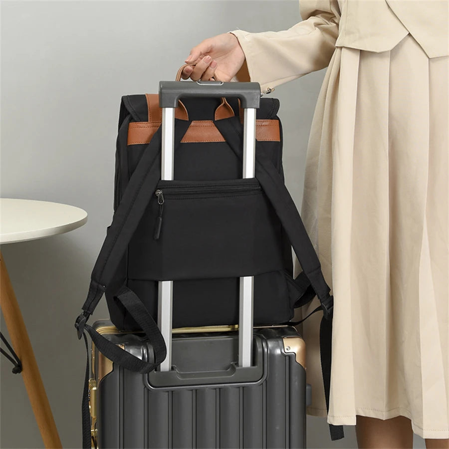 Mochila Multifuncional Com Fivela Bolsa De Alta Qualidade Para Passeio