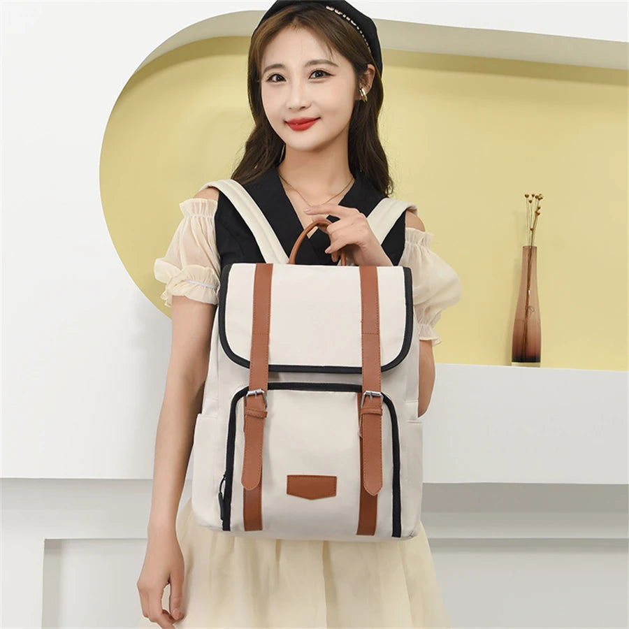 Mochila Multifuncional Com Fivela Bolsa De Alta Qualidade Para Passeio
