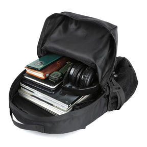 Mochila Masculina Para Viagem e Estudos Monocromática