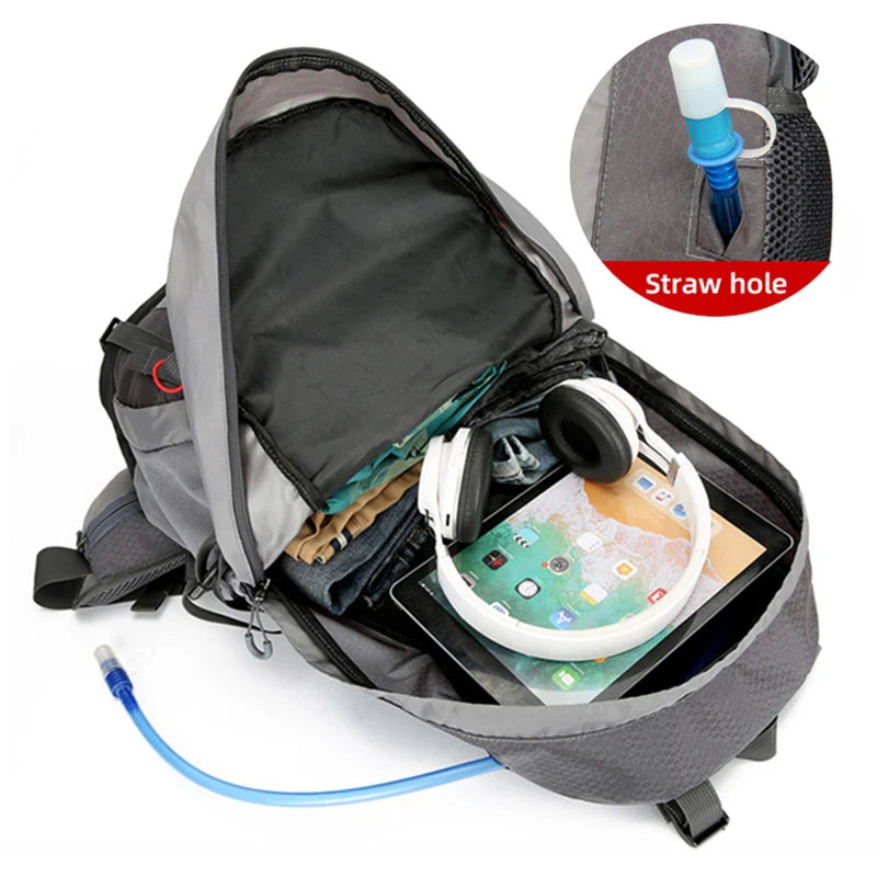 Mochila Para Viagem Impermeável 50L Camping Caminhada Grande Capacidade