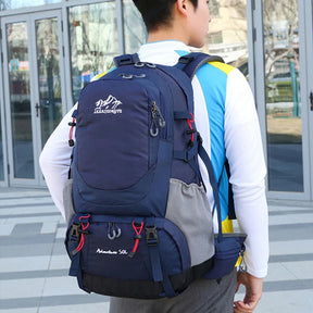 Mochila Para Viagem Impermeável 50L Camping Caminhada Grande Capacidade