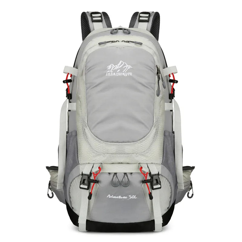 Mochila Para Viagem Impermeável 50L Camping Caminhada Grande Capacidade