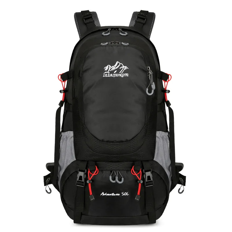 Mochila Para Viagem Impermeável 50L Camping Caminhada Grande Capacidade