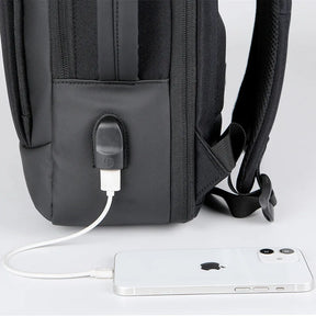 Mochila Masculina Negócios Multifuncional Ideal Para Notebooks  Com Carregamento USB