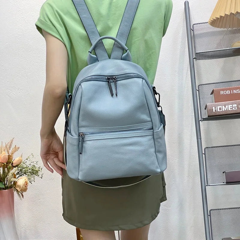 Mochila Multifuncional Com Alça Dupla Com Repartições Para Mulheres