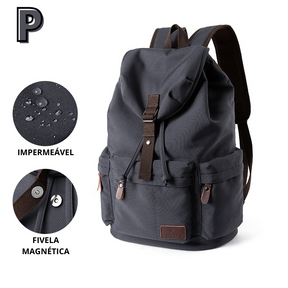Mochila Vintage para Notebook - Impermeável - CityBag