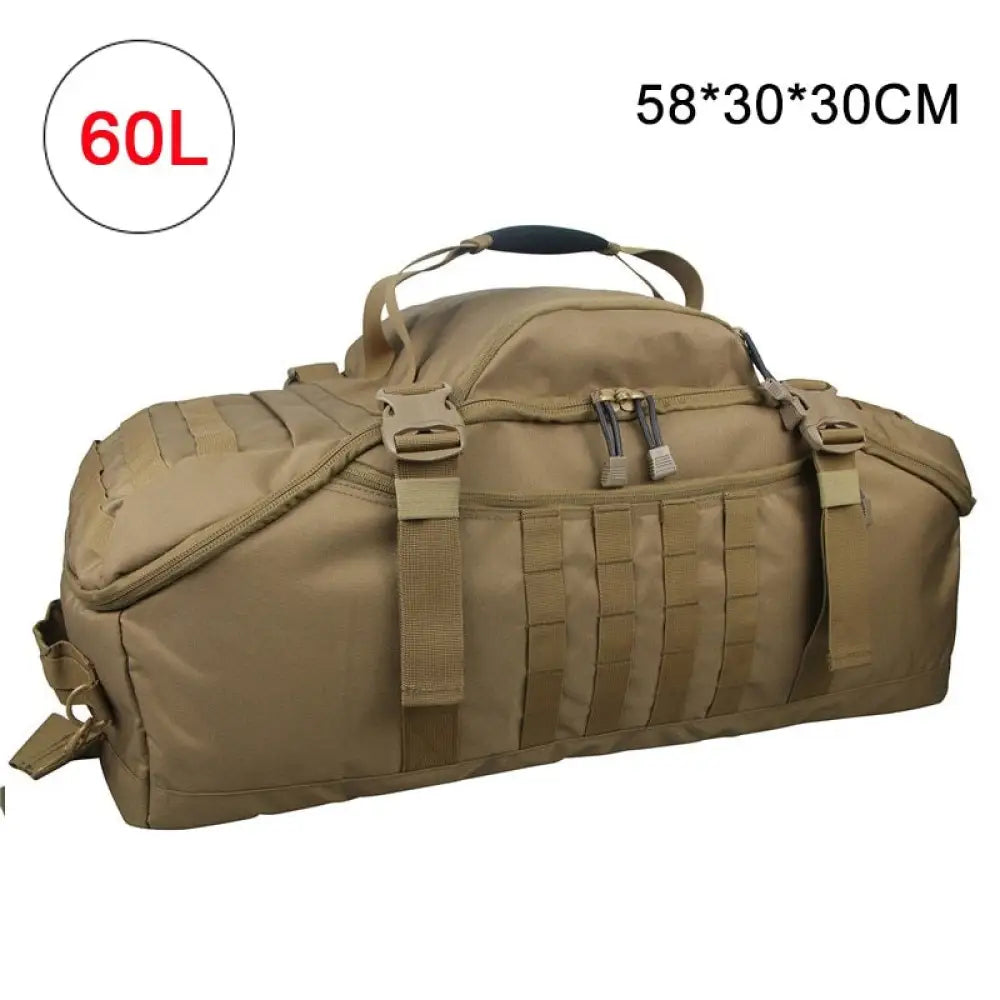 Mochila Tática Militar para Viagem ou Acampamento com 40L - 60L - 80L