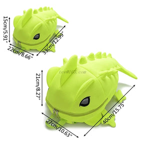 Mochila Escolar Juvenil Camaleão 3D - CityBag