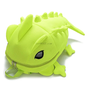 Mochila Escolar Juvenil Camaleão 3D - CityBag
