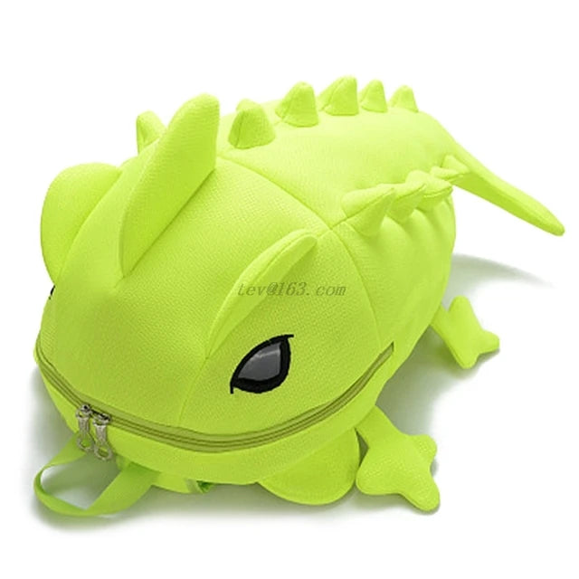 Mochila Escolar Juvenil Camaleão 3D - CityBag