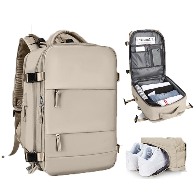 Mochila Multifuncional para Viagem - 25/35 litros