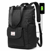 Mochila Feminina de Grande Capacidade Para Notebook 15,6" e Porta USB - CityBag