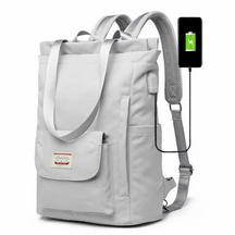 Mochila Feminina de Grande Capacidade Para Notebook 15,6" e Porta USB - CityBag