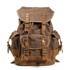Mochila Vintage de Lona Encerada - CityBag