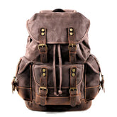 Mochila Vintage de Lona Encerada - CityBag