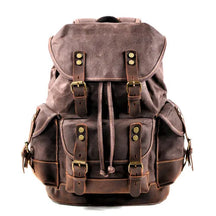 Mochila Vintage de Lona Encerada - CityBag