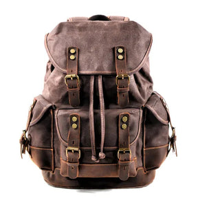 Mochila Vintage de Lona Encerada - CityBag