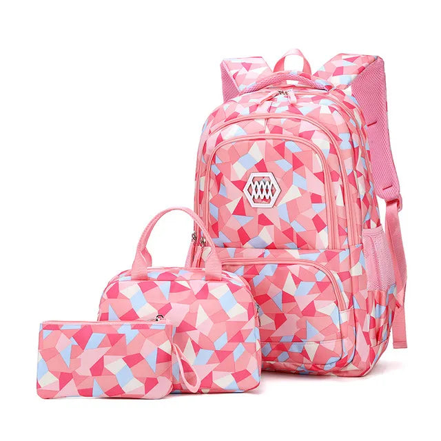 Kit Escolar Infantil 3 peças: Mochila, Bolsa e Estojo - CityBag