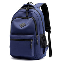 Mochila Escolar Casual Lisa com Entrada USB - CityBag