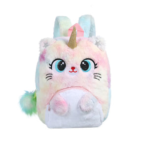 Mochila Infantil Gatinho Unicórnio - CityBag